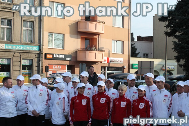 Run to thank JPII - 3