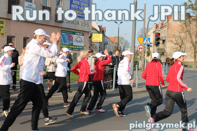 Run to thank JPII - 9